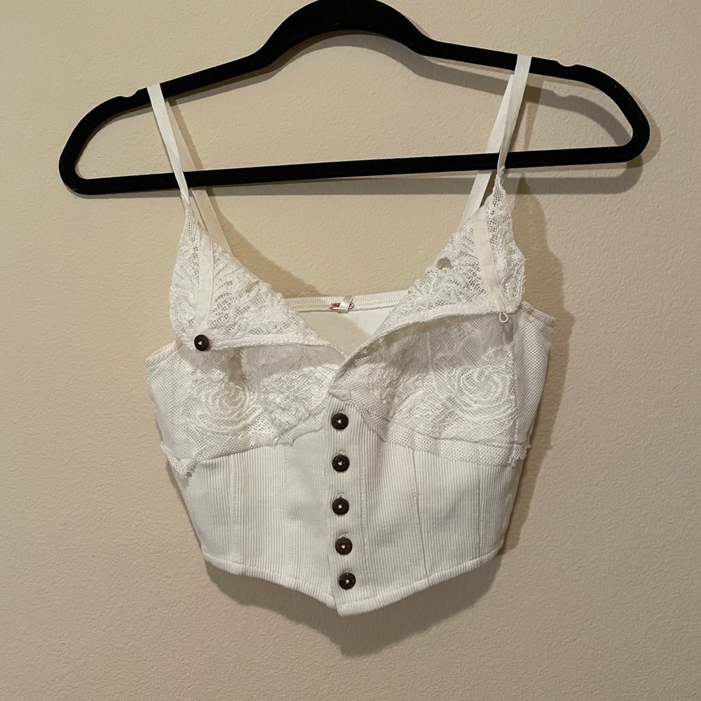 Free People Lace Top XS - Picture 4 of 13